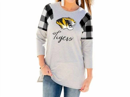 Gameday Couture - University of Missouri Get in Check Tunic