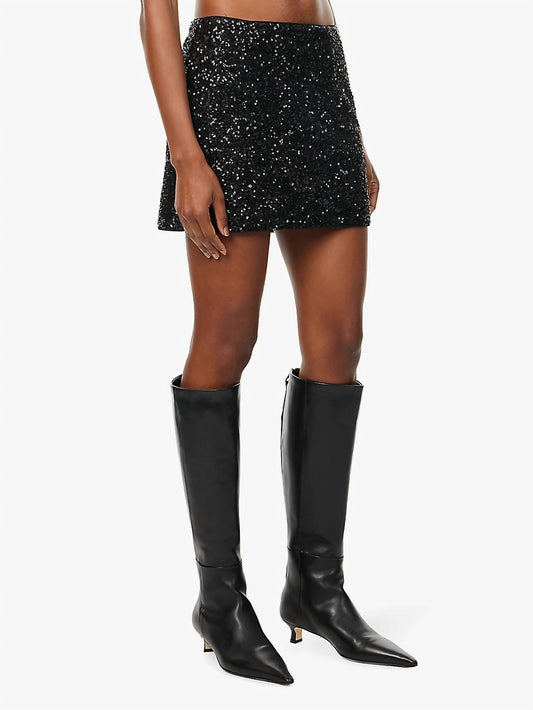 Frame - Sequin Mini Skirt