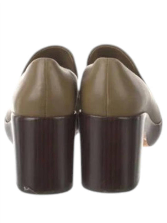 Vince - Women Narisa Leather Slip On Platform Loafers Shoes