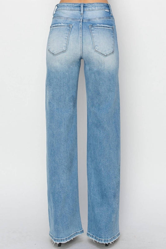 Risen - Belmont High Rise Straight Leg Jeans