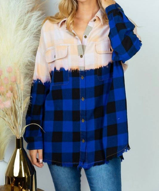 White Birch - Deep Dye Plaid Shirt
