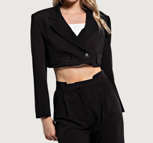 Edit By Nine - Katie Cropped Blazer