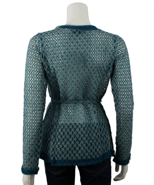 Ryu - Ruffle Trim Cardigan