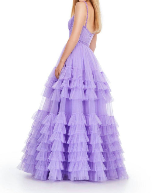 Ashleylauren - Tulle Prom Dress