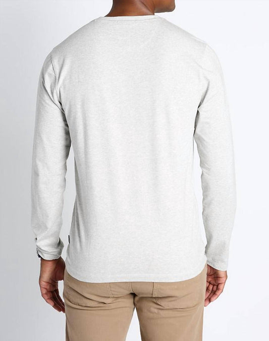 Jachs New York - Cotton Modal Blend Long Sleeve Henley