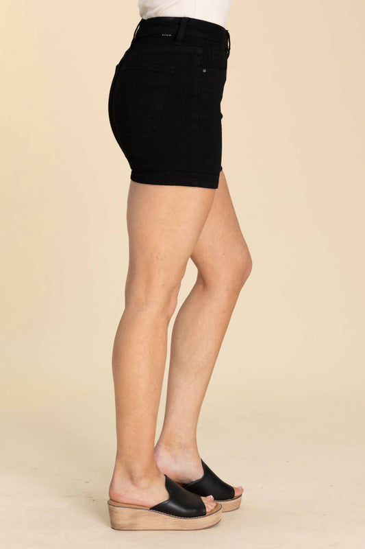 Risen - High Rise Cuffed Shorts