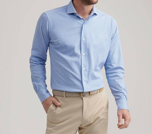 Peter Millar - Excursionist Flex Gingham Sport Shirt