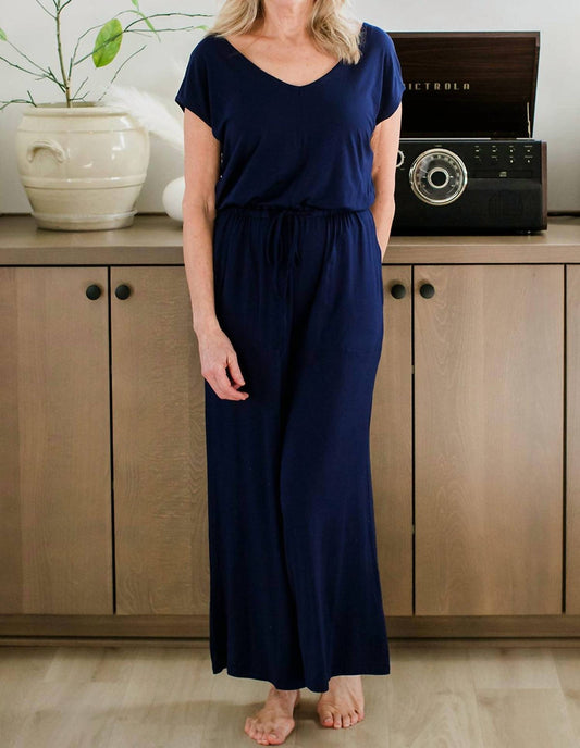 Yala - Kiova V-Neck Bamboo Jumpsuit