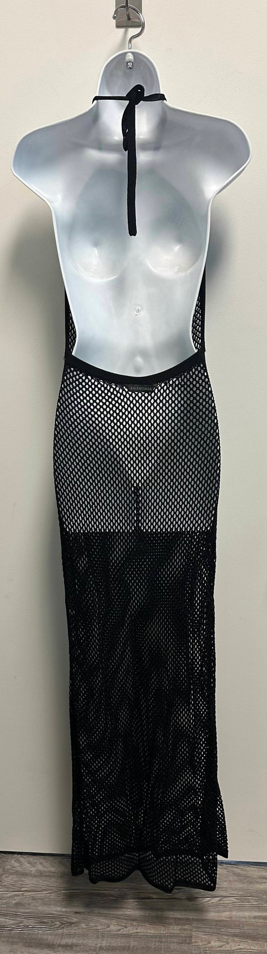 Balenciaga - Pre-Loved Women's Halter Neck Maxi Dress