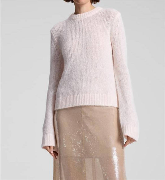 A.L.C. - Bowie Sheer Alpaca Crewneck Sweater