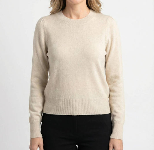 Aqua - RIBBED CASHMERE SWEATER