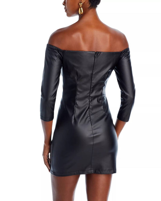 Lucy Paris - Off-the-shoulder Dress