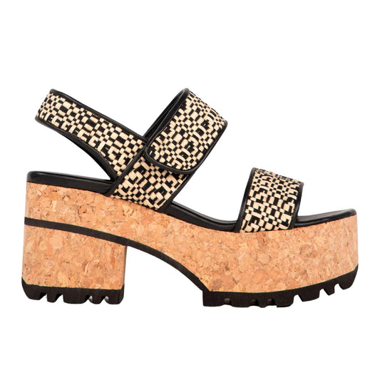 Homers - Women's Venice Leather Platform Wedges