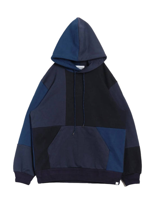 Kuon - Men's Patchwork Hoodie