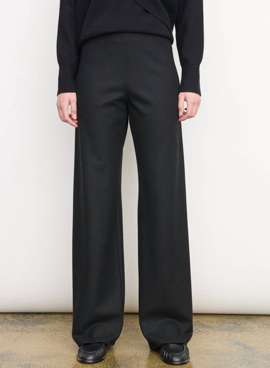Vince - High Waist Wool Blend Bias Pant