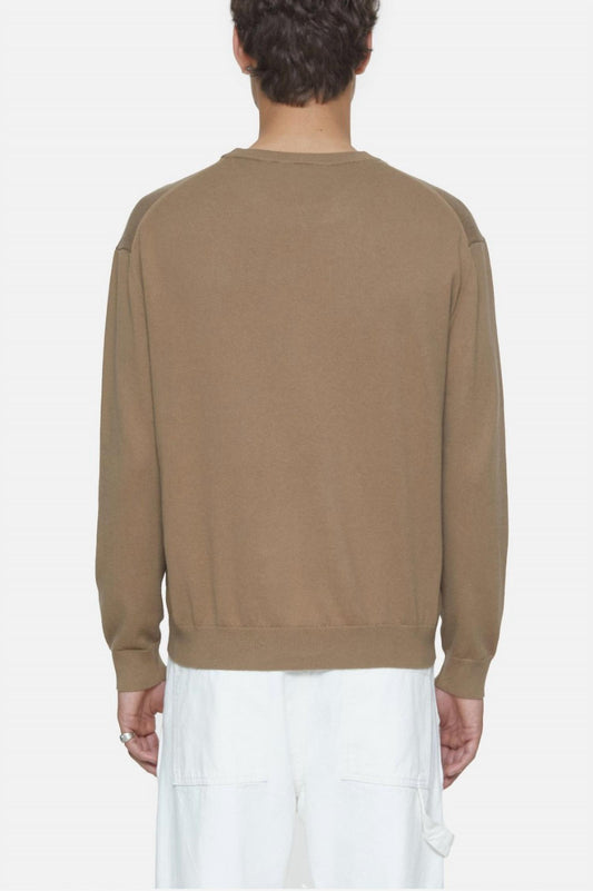 Crew Neck Long Sleeve Knit Sweater