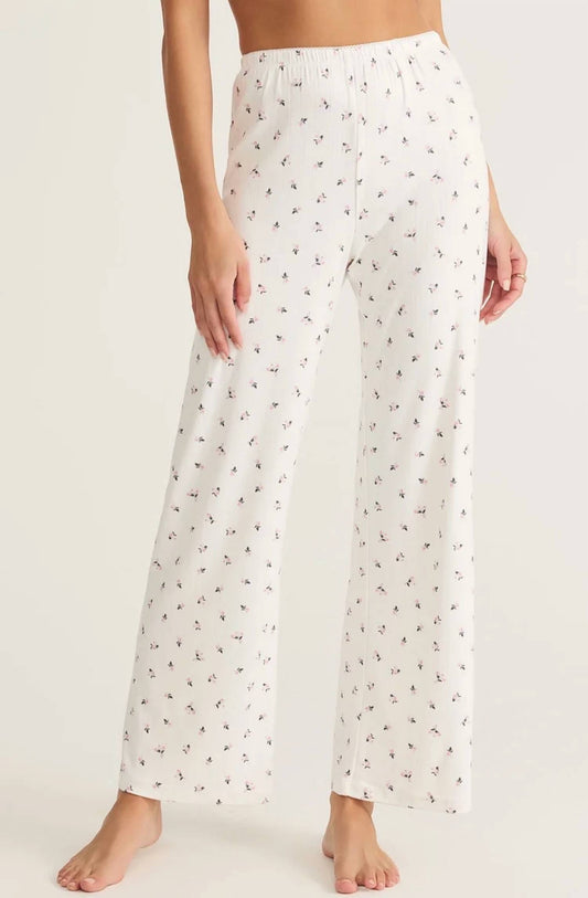 Z Supply - Vintage Ditsy Floral Pointelle Pants