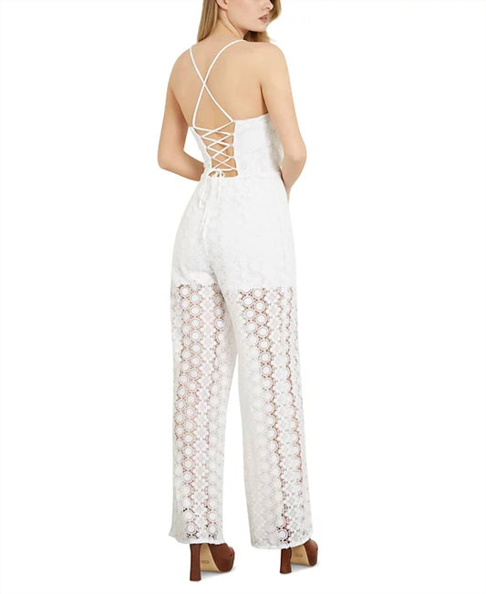 Guess - Elle Lace Jumpsuit
