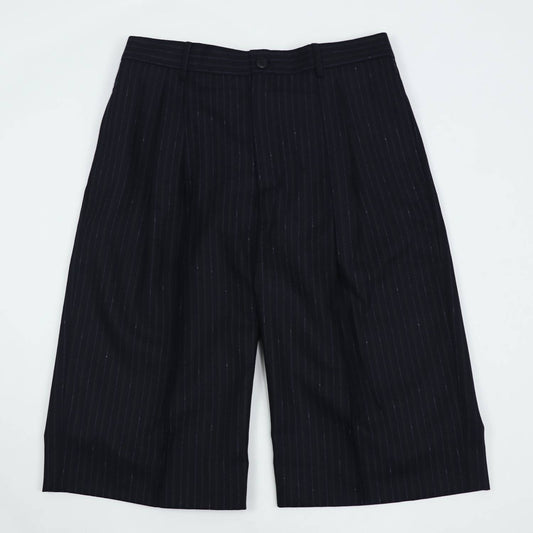 Salvatore Ferragamo - Men's Striped Wool Shorts