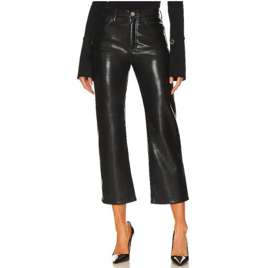 Frame - Le Jane Crop Recycled Leather Pants