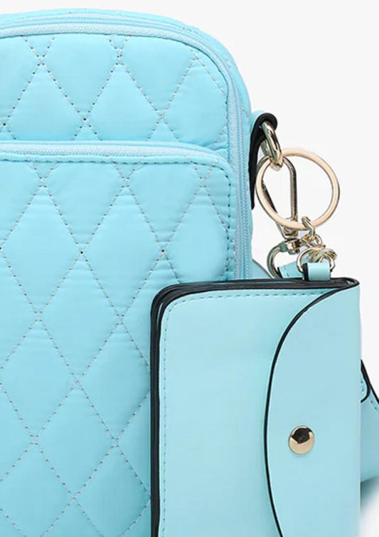 Jen & Co. - Women's Parker Quilted Crossbody Pouch Bag