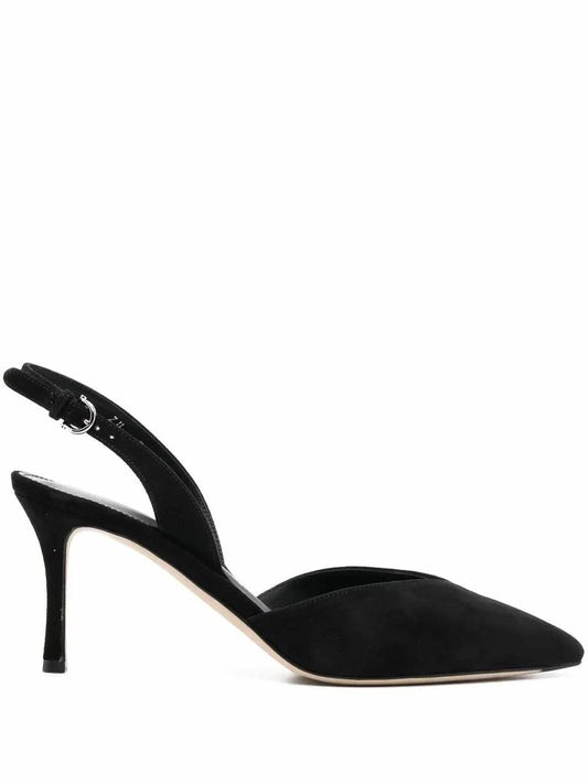 Salvatore Ferragamo - Women's Buckle-fastening Heeled Sling Pumps