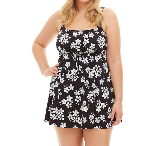 Always For Me - Moonflower Plus Size Swimdress