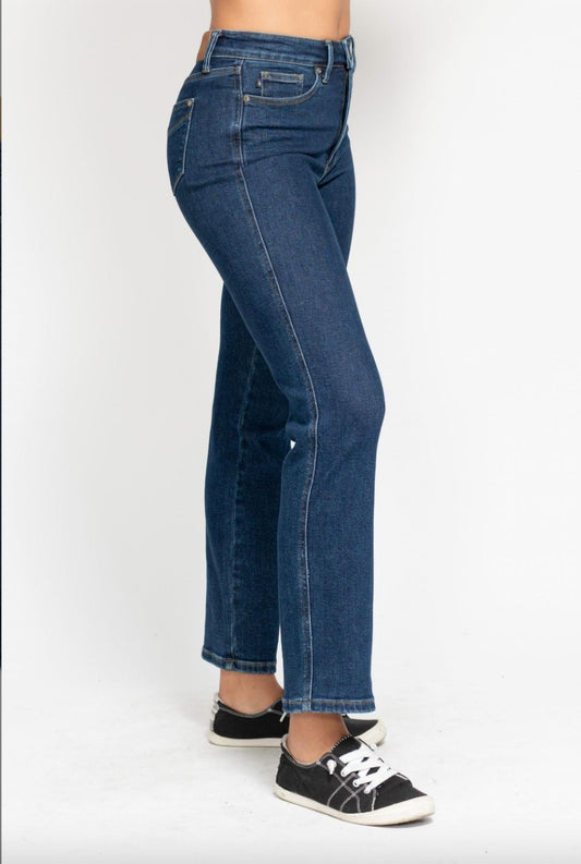 Judy Blue - Tummy Control Classic Straight Jeans