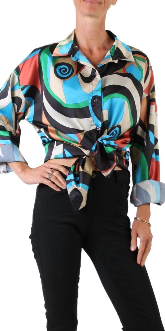 Gigi Moda - Discoteca Button Down Shirt