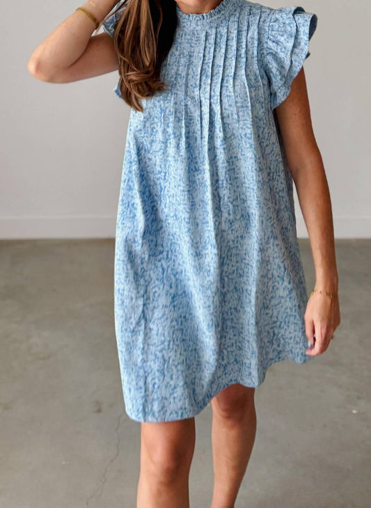 Voy - Please Come Back Pintuck Dress