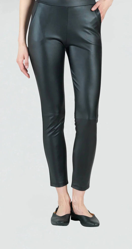 Clara Sunwoo - Liquid Leather Skinny Pocket Pant