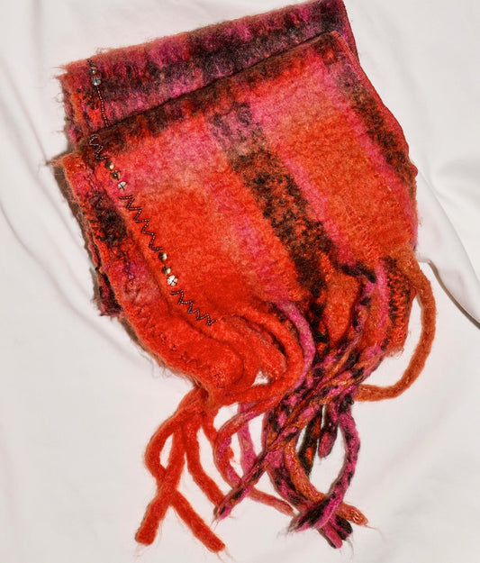 Free People - Women's Highland Plaid Skinny Scarf