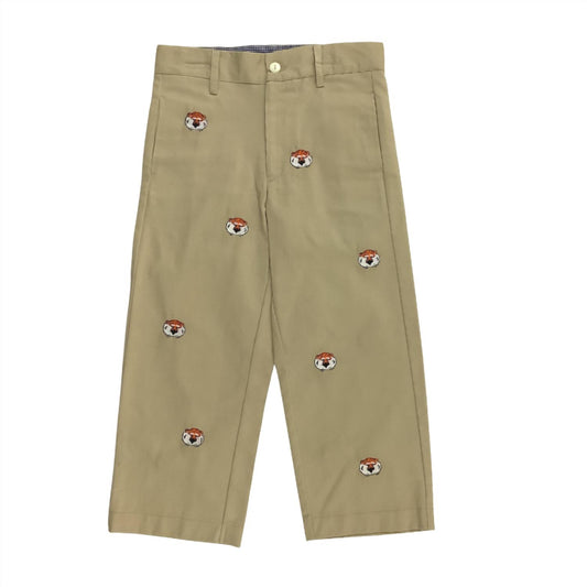 Vive La Fete - Boy's Auburn University Collegiate Hand Embroidered Pants