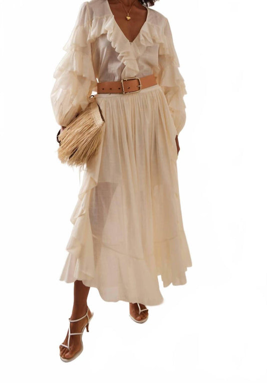 Zimmermann - Acacia Ruffle Blouse