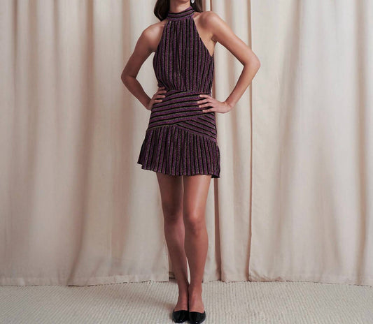 Saylor - Lark Pleat Mini Dress