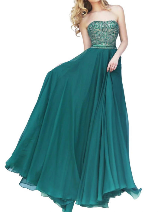 Sherri Hill - Sweetheart Long prom Dress