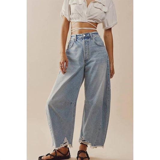 Paperdolls - Light Blue Wide Leg Jeans