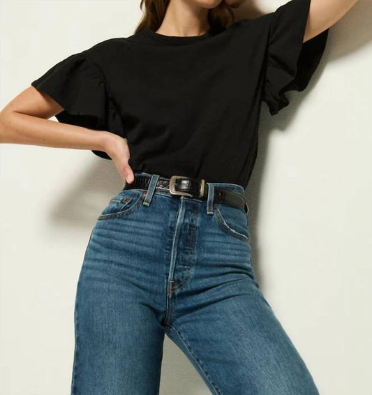 Nation Ltd - Camille Ruffle Tee