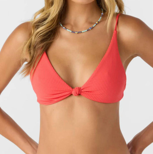 O'Neill - Saltwater Solids Rib Pismo Bralette Top