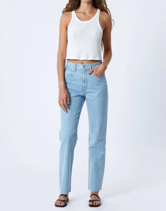 Slvrlake - London High Rise Straight Jeans