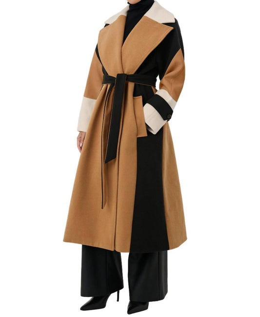 Toccin - Brandy Colorblock Trench Coat