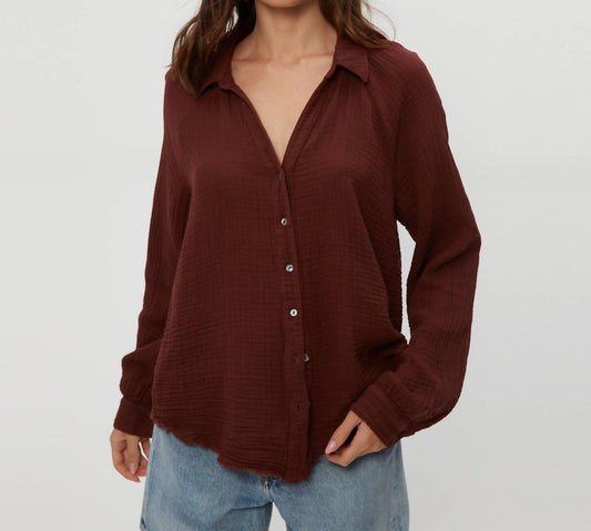 Michael Stars - Toni Button Down Double Gauze Shirt