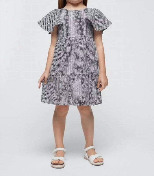 Mayoral - Girl's Striped Poplin Dress