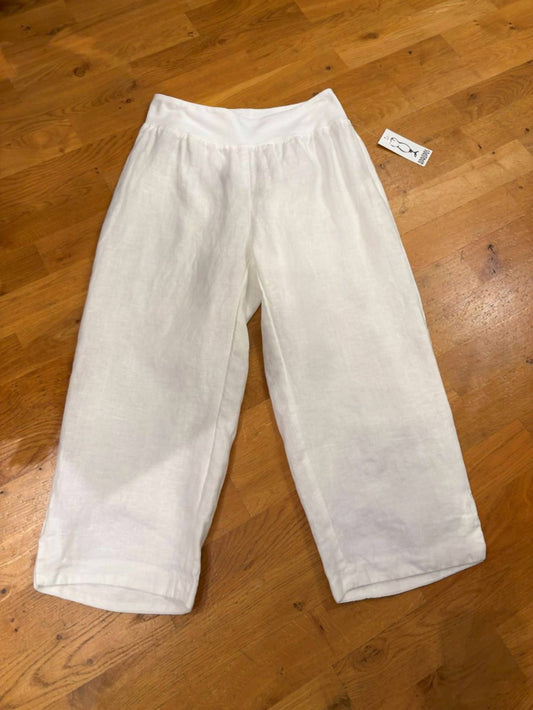 Cut Loose - Linen Capri Easy Pants