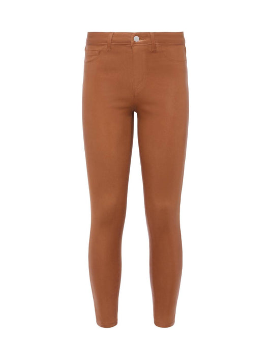 L'Agence - Margot High Rise Coated Skinny Pants