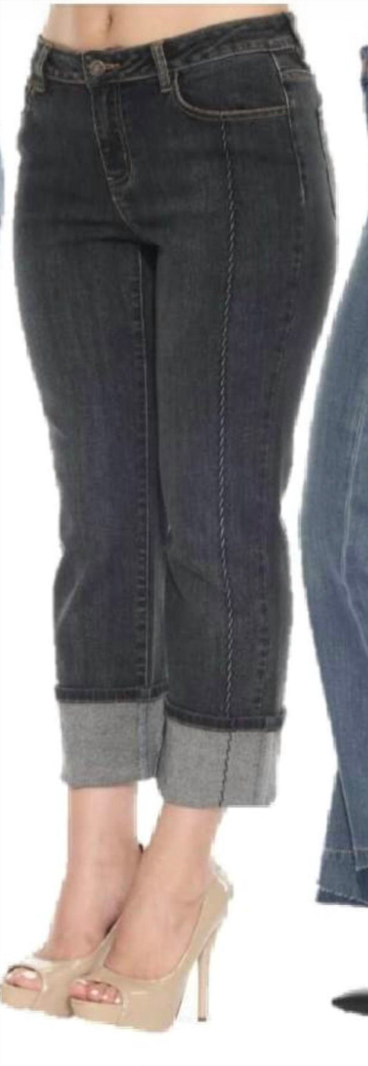 Azi - Celine Cuffed Jeans