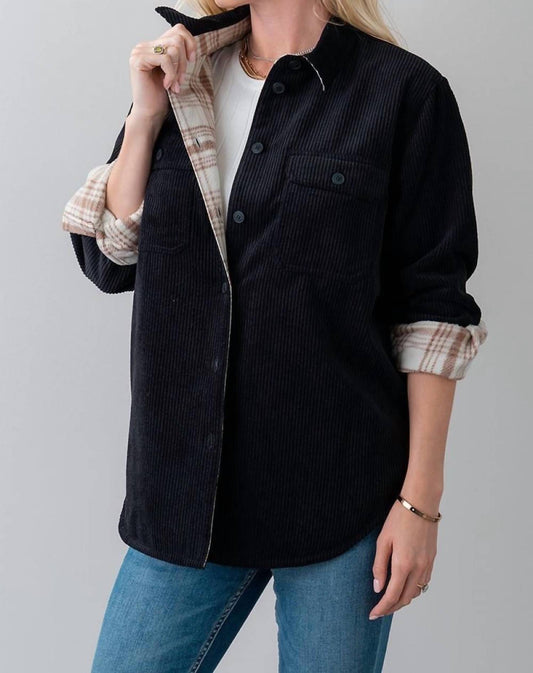 Trend:Notes - Corduroy Reversible Jacket