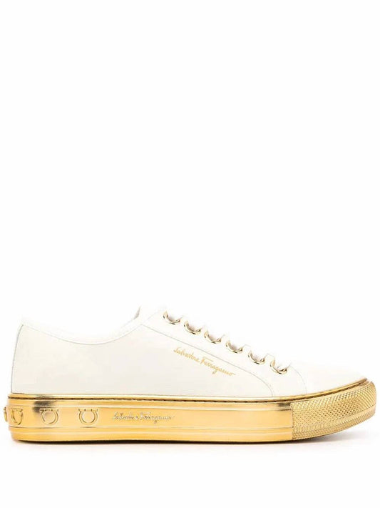 Salvatore Ferragamo - Women's Tully Gancini-sole Sneakers