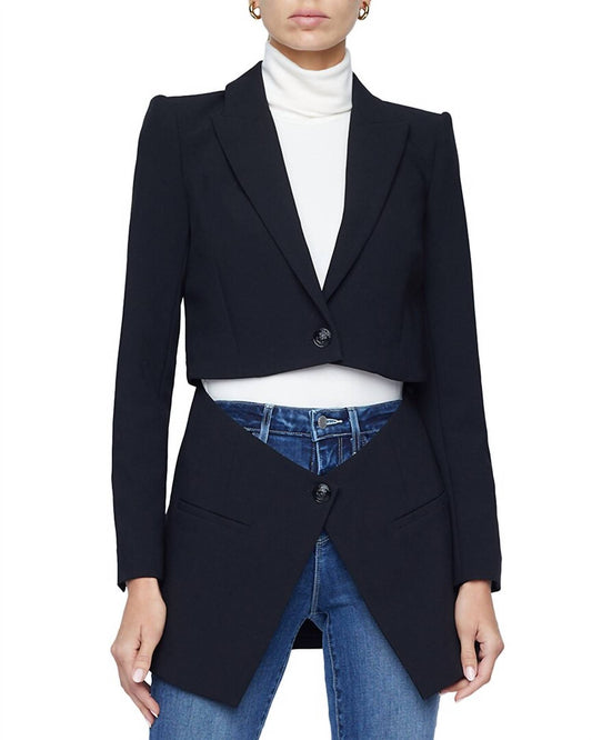 L'Agence - Cora Detachable Bottom Blazer