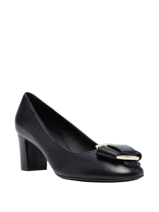 Salvatore Ferragamo - Women's Gancini-bow Leather Pumps